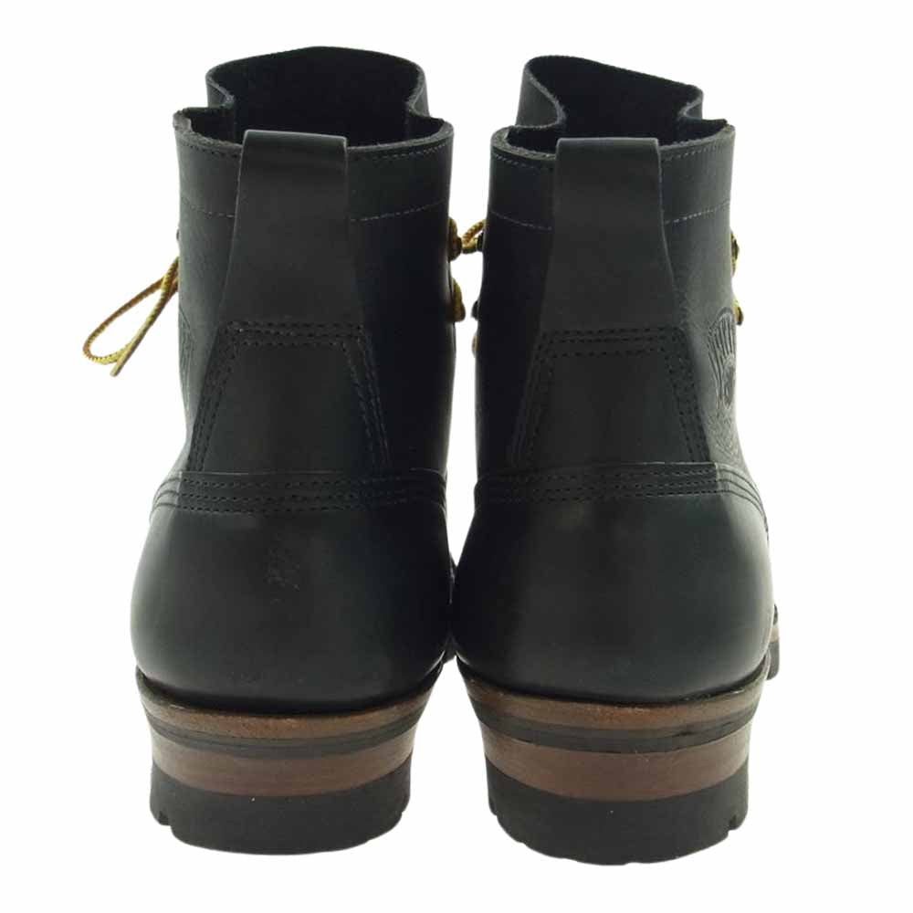 WHITE'S BOOTS ホワイツブーツ 350LTT-V SMOKE JUMPER スモークジャンパー レースアップ ワーク ブーツ vibramソール ビブラム ブラック系 26cm【中古】