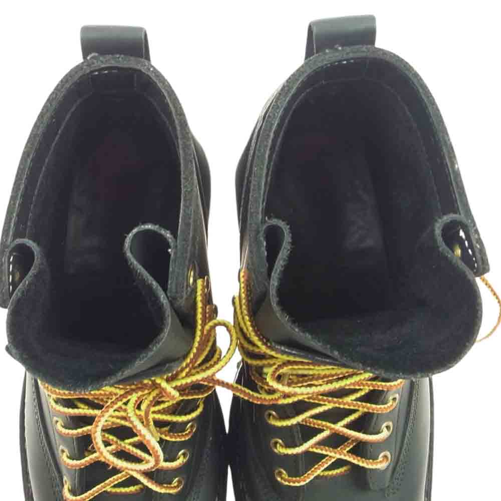 WHITE'S BOOTS ホワイツブーツ 350LTT-V SMOKE JUMPER スモークジャンパー レースアップ ワーク ブーツ vibramソール ビブラム ブラック系 26cm【中古】