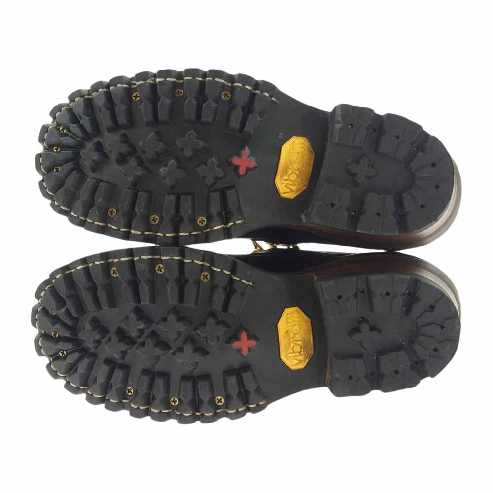 WHITE'S BOOTS ホワイツブーツ 350LTT-V SMOKE JUMPER スモークジャンパー レースアップ ワーク ブーツ vibramソール ビブラム ブラック系 26cm【中古】