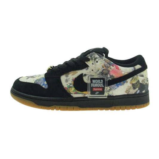 Supreme シュプリーム 23AW FD8778-001 × NIKE ナイキ SB Dunk Low Rammellzee ダンク ロー ラメルジー スニーカー ブラック系 27cm【新古品】【未使用】【中古】