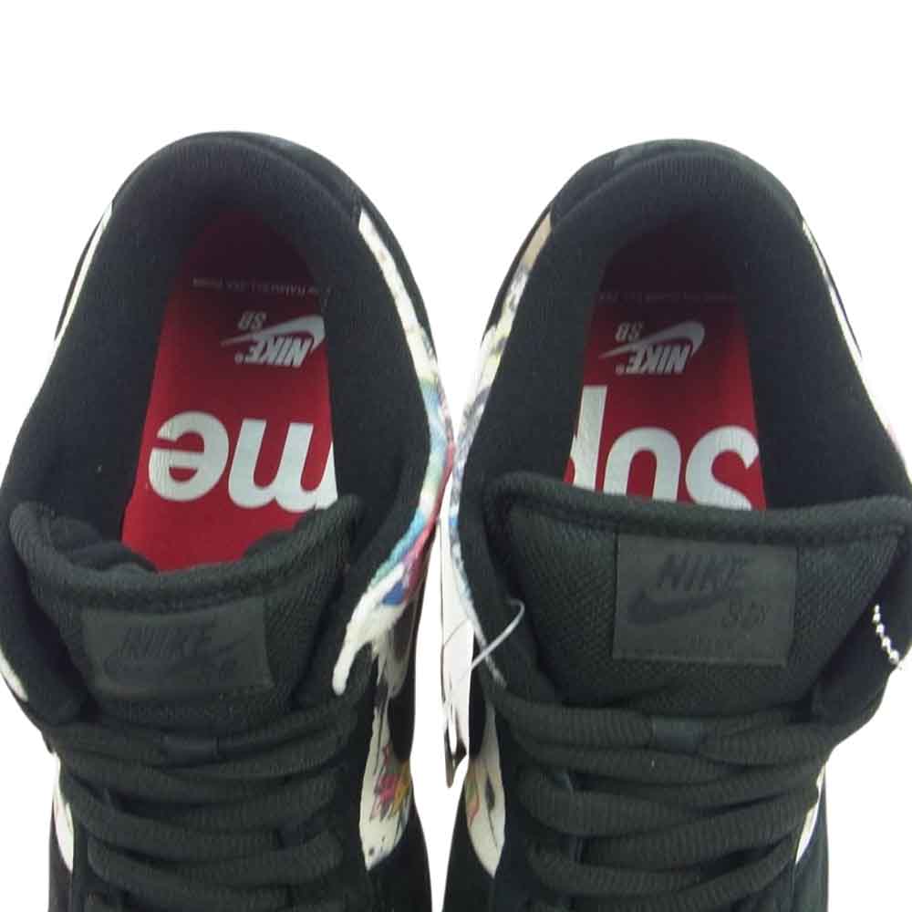 Supreme シュプリーム 23AW FD8778-001 × NIKE ナイキ SB Dunk Low Rammellzee ダンク ロー ラメルジー スニーカー ブラック系 27cm【新古品】【未使用】【中古】