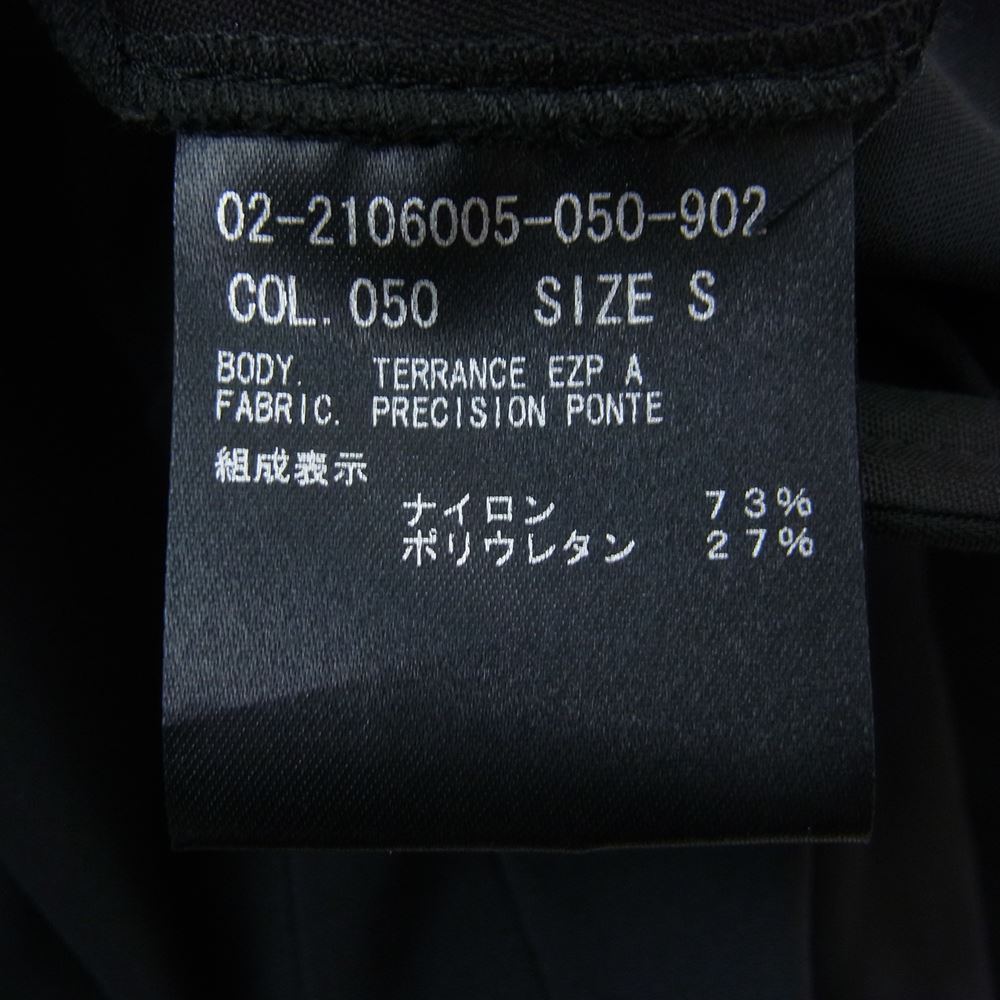 theory セオリー 02-2106005-050-902 ストレッチ ナイロン イージー パンツ ブラック系 S【中古】