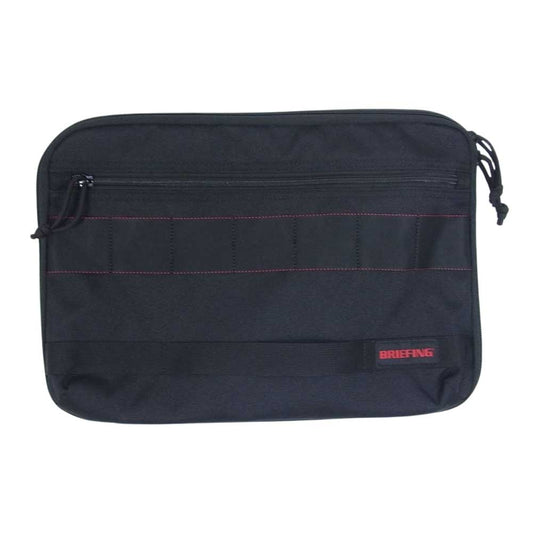 BRIEFING ブリーフィング A4 CLUTCH ナイロン クラッチ ハンド バッグ ブラック系【中古】