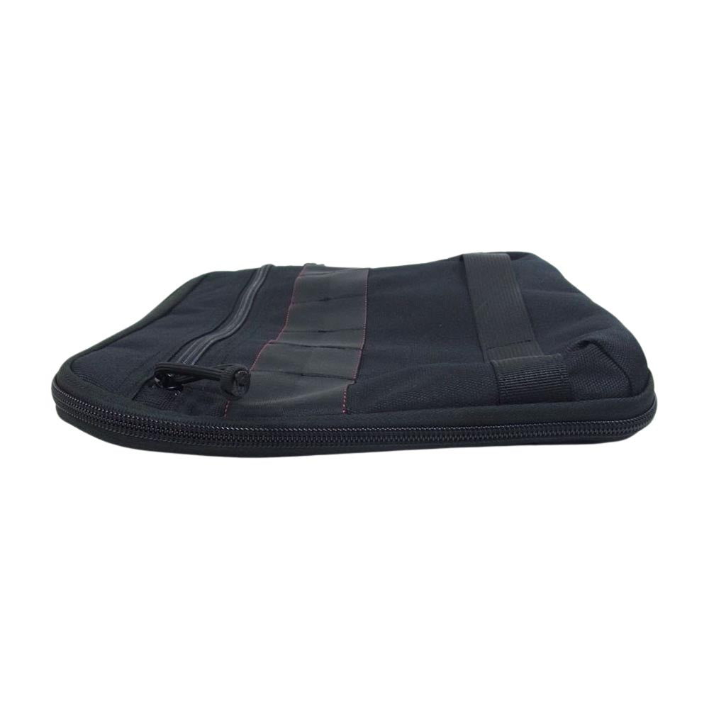 BRIEFING ブリーフィング A4 CLUTCH ナイロン クラッチ ハンド バッグ ブラック系【中古】