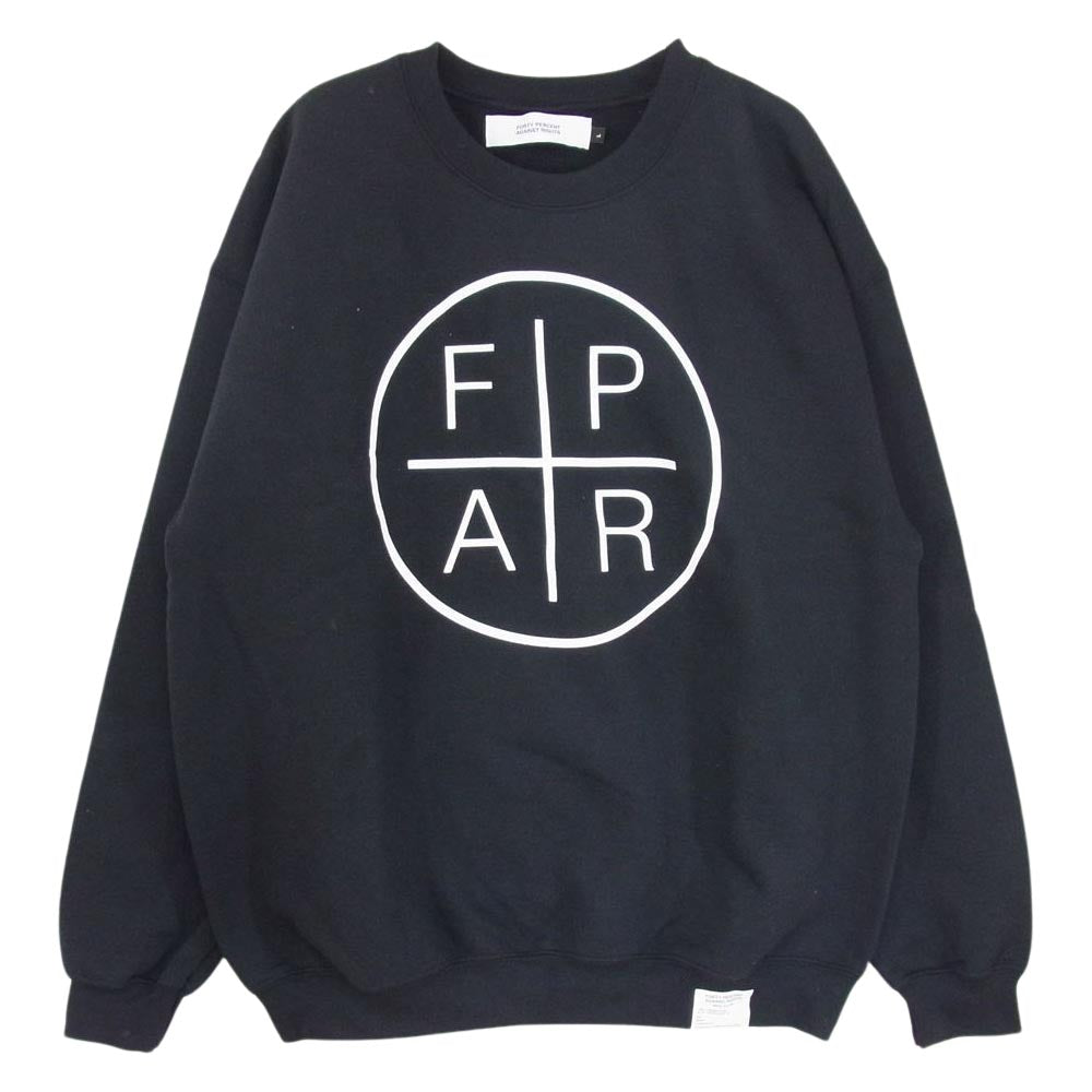 周年記念 FRANCEロゴ クルーネックスウェット Sサイズ ブラック 新品 MLB トレーナー スウェット オーバーサイズクルーネック