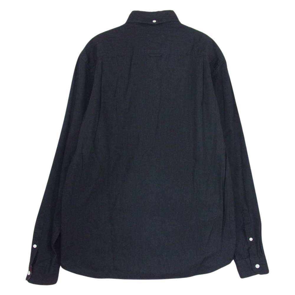 SOPHNET. ソフネット 17SS SOPH-170059 バンダナ切替 ボタンダウン デニムシャツ ブラック系 M【中古】