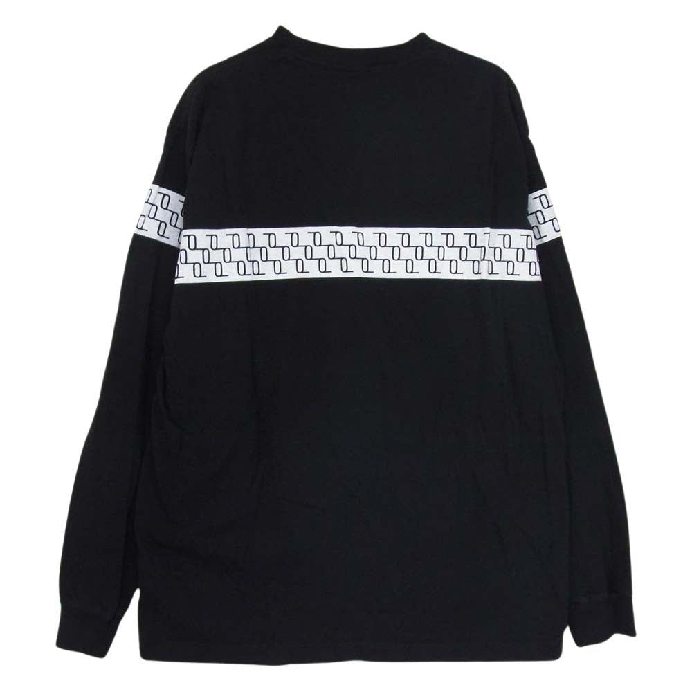 シークエル 21AW SQ-21AW-LT-01 LONGSLEEVE T-SHIRT 長袖 Tシャツ ブラック系 L【中古】