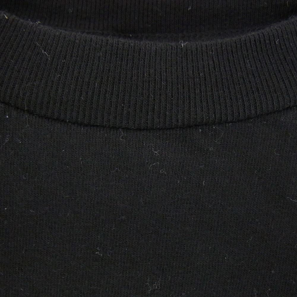 シークエル 21AW SQ-21AW-LT-01 LONGSLEEVE T-SHIRT 長袖 Tシャツ ブラック系 L【中古】