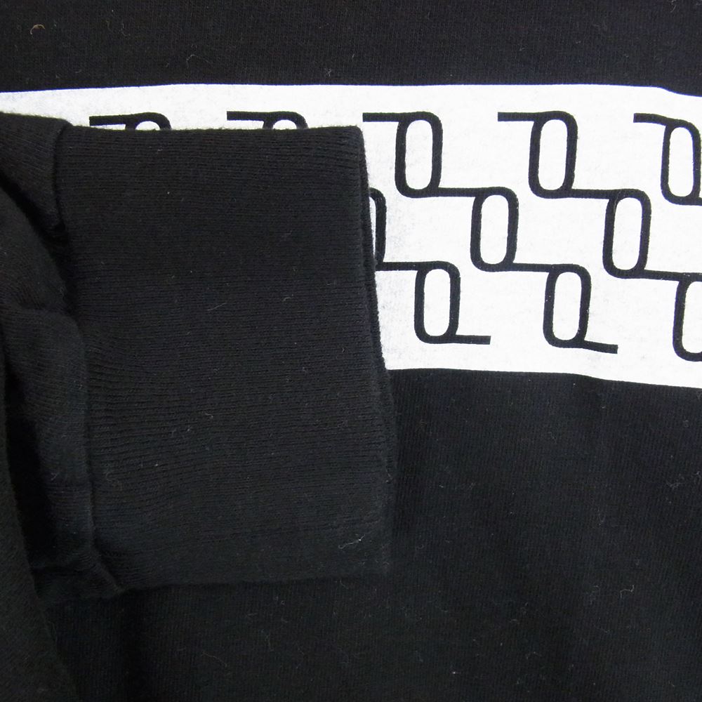 シークエル 21AW SQ-21AW-LT-01 LONGSLEEVE T-SHIRT 長袖 Tシャツ ブラック系 L【中古】