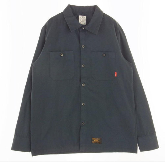 WTAPS ダブルタップス 16AW 161LTDT-SHM10 Union LS 04 Shirt ユニオン シャツ ワーク 長袖 ネイビー系 M【中古】