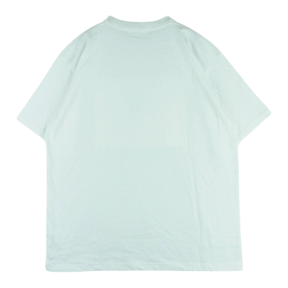 GOD SELECTION XXX ゴッドセレクション 22SS GX-SS22-ST-16 T-SHIRT シーアイランドコットン フォトプリント クルーネック 半袖 Tシャツ ホワイト系 L【美品】【中古】