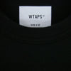 WTAPS ダブルタップス 22AW 222ATDT-CSM11 WTUBE / LS / COTTON ポケット付き クルーネック レイヤー 長袖 Tシャツ ブラック系 2【中古】