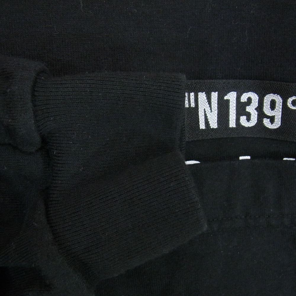 WTAPS ダブルタップス 22AW 222ATDT-CSM11 WTUBE / LS / COTTON ポケット付き クルーネック レイヤー 長袖 Tシャツ ブラック系 2【中古】