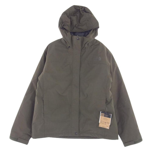 THE NORTH FACE ノースフェイス NPW62132 CASSIUS TRICLIMATE JACKET カシウス トリクライメイト ジャケット パーカー カーキ系 L【新古品】【未使用】【中古】