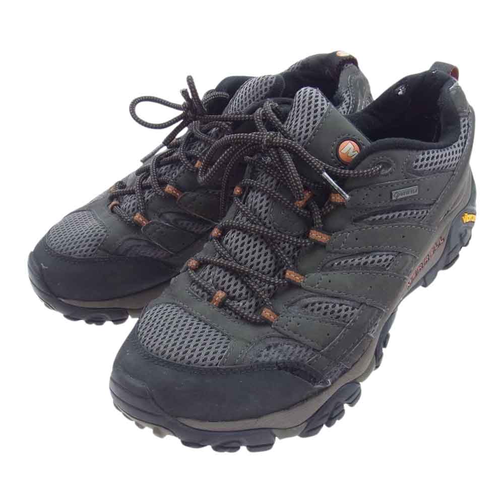 MERRELL メレル J06039W Moab 2 GORE-TEX Wide Width トレッキング シューズ  グレー系 27.5cm【中古】