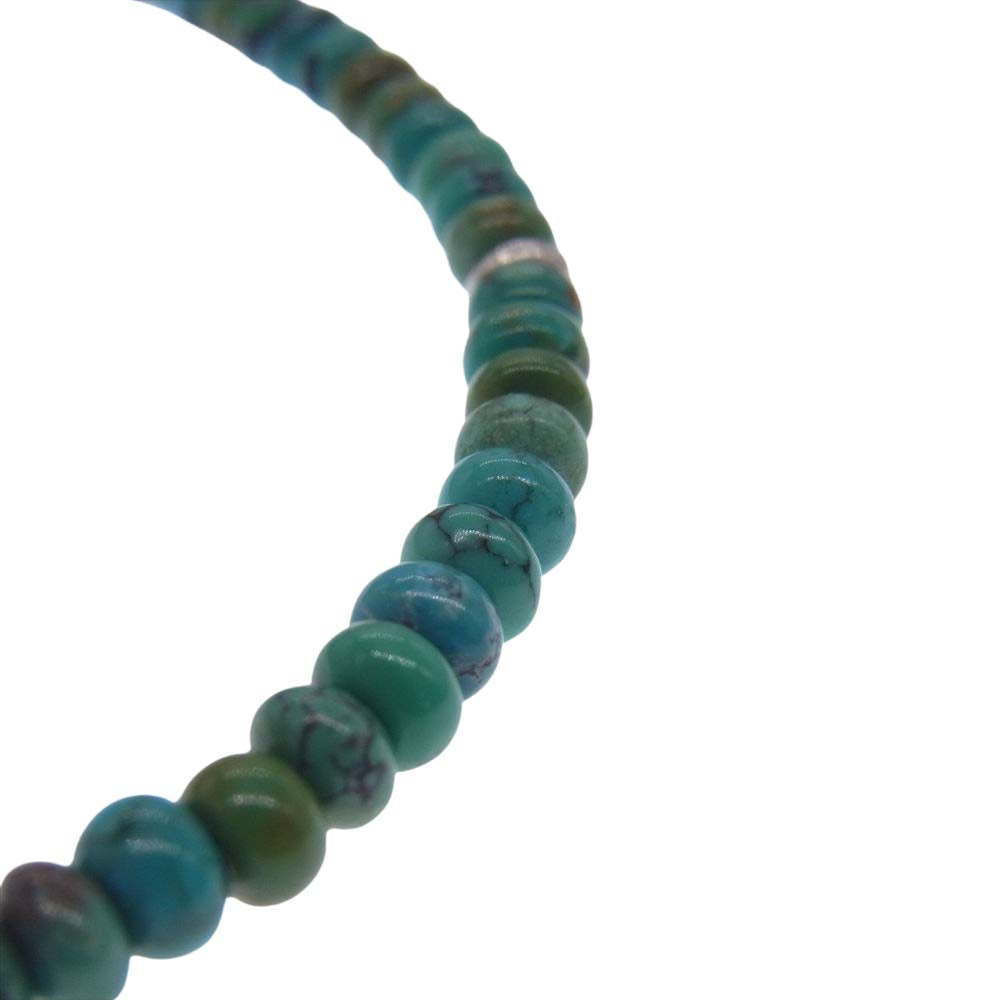 Sympathy of Soul シンパシーオブソウル Light Beads Bracelet ターコイズ ビーズ ブレスレット ライトブルー系【中古】