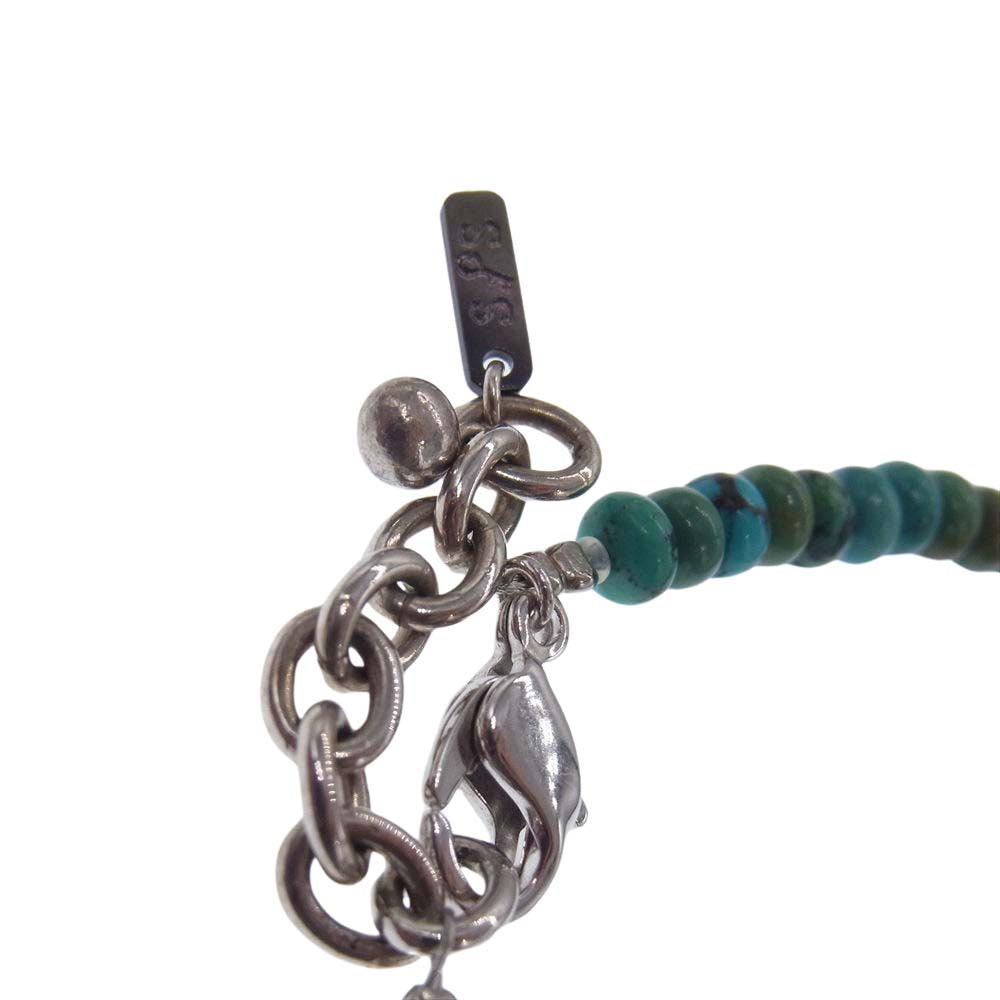 Sympathy of Soul シンパシーオブソウル Light Beads Bracelet ターコイズ ビーズ ブレスレット ライトブルー系【中古】