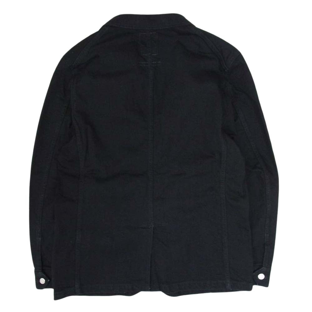 CRIMIE クライミー CRA-02A1-JK03 BORN RUDE STRETCH SELVEDGE DENIM JACKET ボーン ルード ストレッチ デニム ジャケット ブラック系 XL【中古】