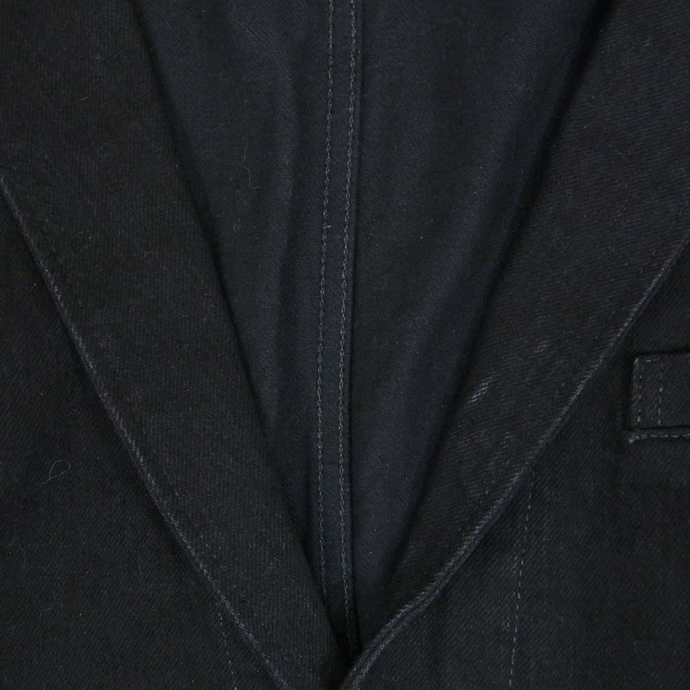 CRIMIE クライミー CRA-02A1-JK03 BORN RUDE STRETCH SELVEDGE DENIM JACKET ボーン ルード ストレッチ デニム ジャケット ブラック系 XL【中古】