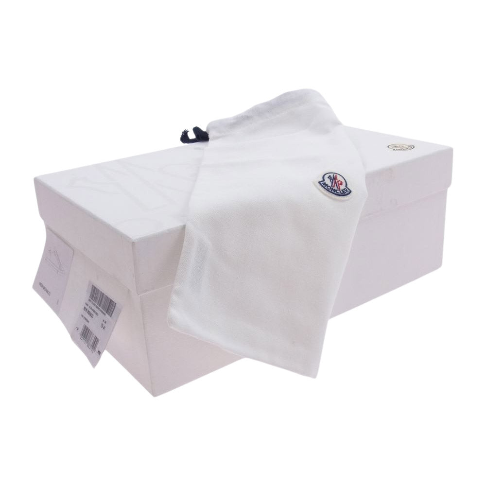 MONCLER モンクレール NEW MONACO モナコ スエード ボア スニーカー ブラック系 41【中古】
