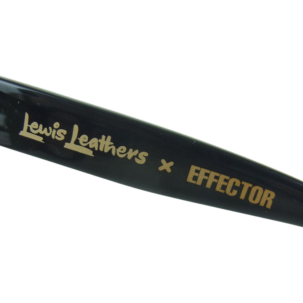 Lewis Leathers ルイスレザー EFFECTOR AVIAKIT EYEWEAR  エフェクター アヴァイアキット メガネ 眼鏡 ブラック系【中古】
