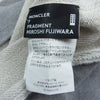 MONCLER モンクレール D209U8040250　 ×  fragment design フラグメントデザイン MAGLIA マグリア 英字エンブロイダリー クルーネック スウェット グレー グレー系 L【中古】