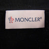 MONCLER モンクレール D209U8040250 ×  fragment design フラグメントデザイン MAGLIA マグリア 英字エンブロイダリー クルーネック スウェット ブラック ブラック系 L【中古】