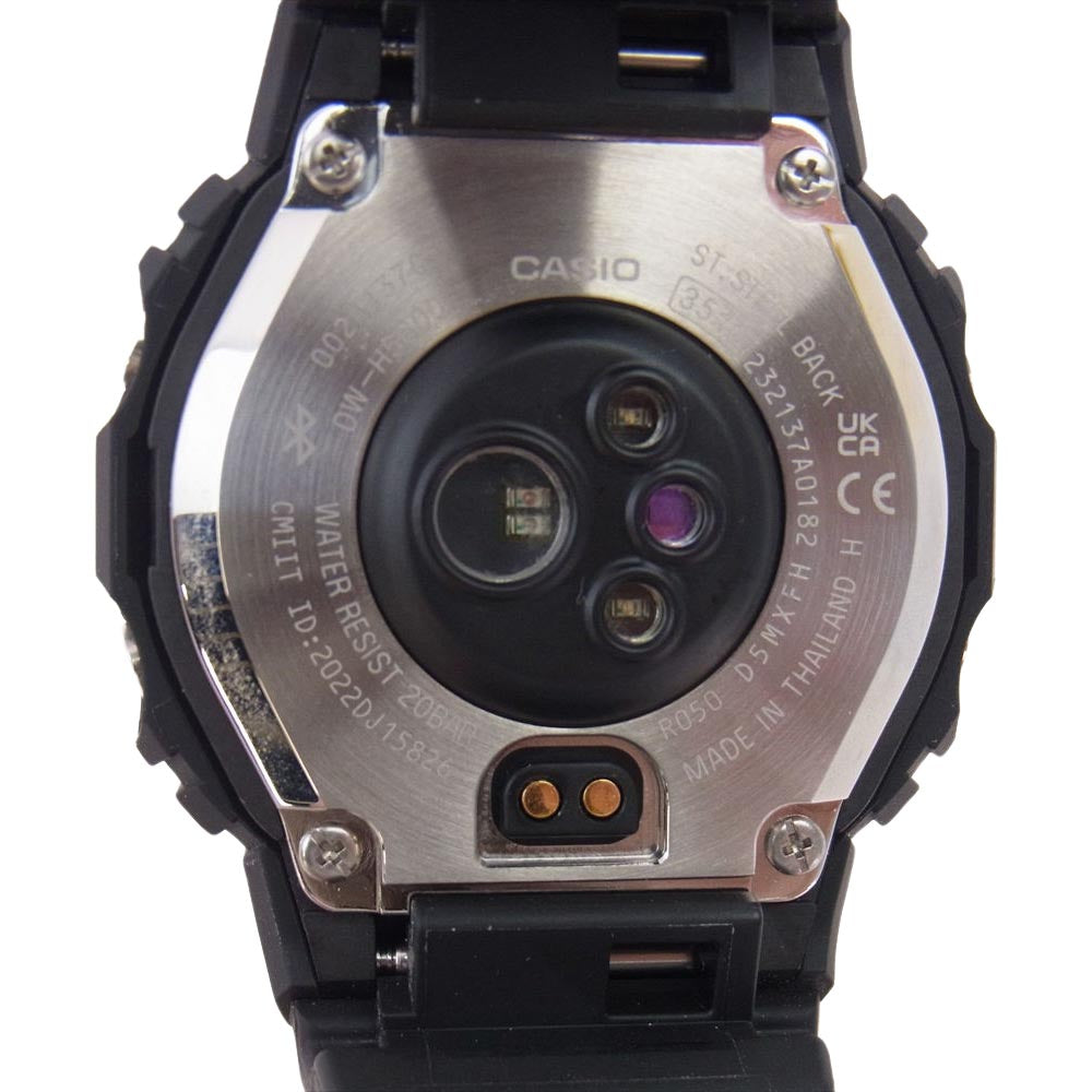 G-SHOCK ジーショック DW-H5600MB-１ JR 5600 SERIES G-SQUAD BLACK METAL スポーツ トレーニング ソーラー ウォッチ 腕時計 ブラック系【新古品】【未使用】【中古】