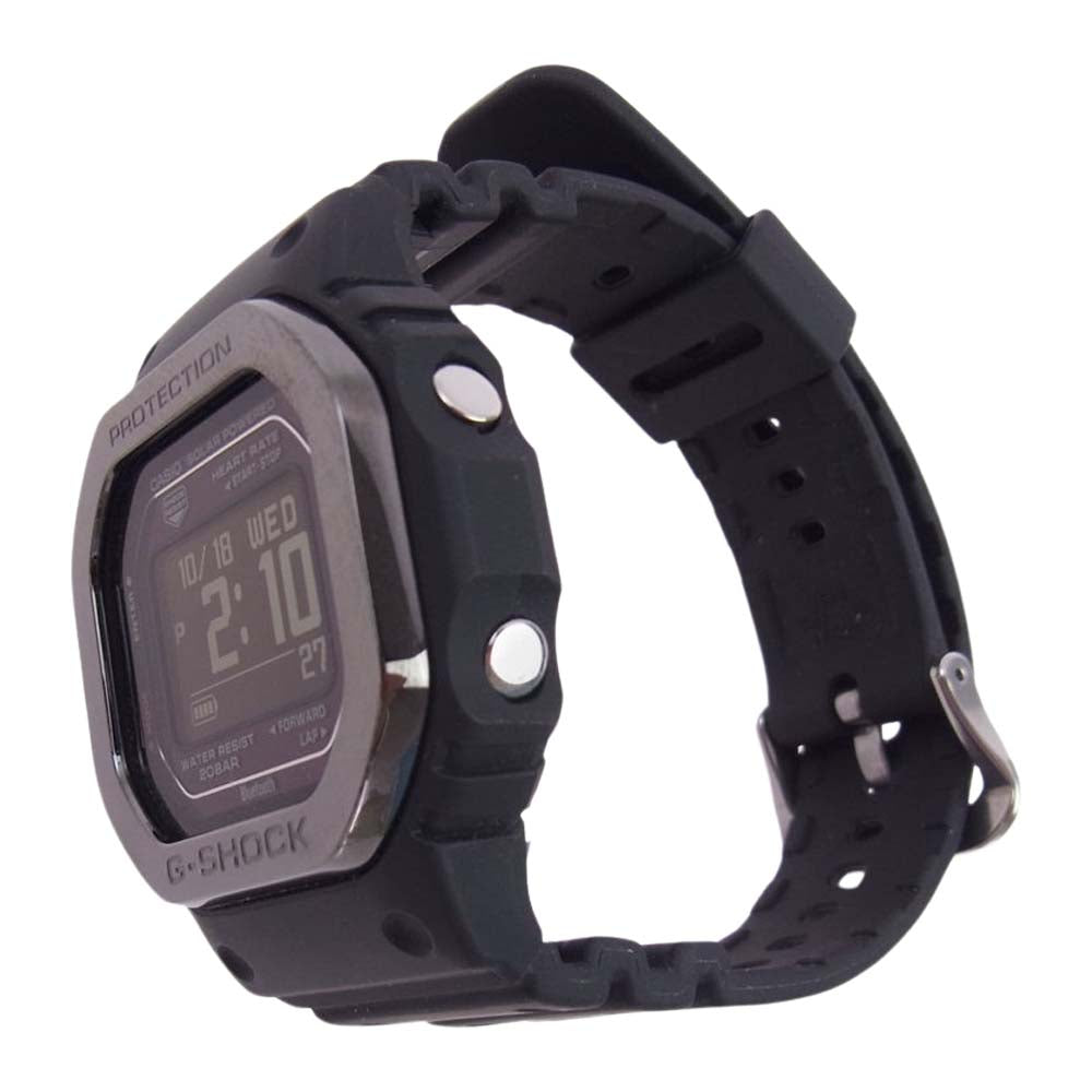 G-SHOCK ジーショック DW-H5600MB-１ JR 5600 SERIES G-SQUAD BLACK METAL スポーツ トレーニング ソーラー ウォッチ 腕時計 ブラック系【新古品】【未使用】【中古】