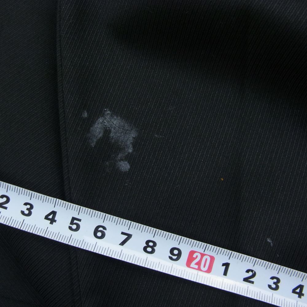 トーマスマグパイ 2221201 裏地 ストライプ 2B ダブルブレスト ジャケット ブラック系 38【中古】