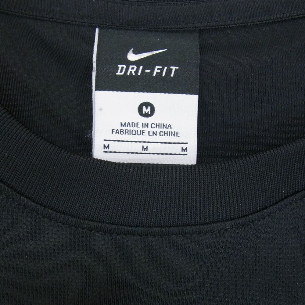 F.C.R.B. エフシーアールビー 15AW 789518-010 NIKE ビッグ ロゴ ジャージ 長袖 Tシャツ ブラック系 M【中古】