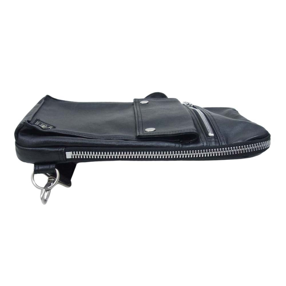 PORTER ポーター SLING SHOULDER BAG スリング フリースタイル ショルダー バッグ ブラック系【中古】