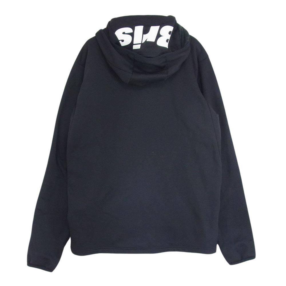 F.C.R.B. エフシーアールビー FCRB-202049 POLARTEC POWER STRETCH ZIP UP GAITER HOODIE ポーラテック パワー ストレッチ ジップ ガイザー フーディ ジャケット ブラック系 M【中古】