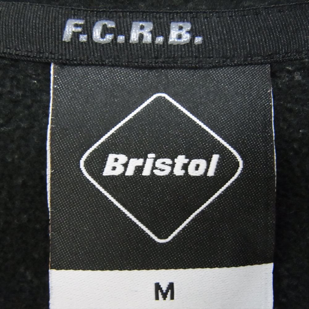 F.C.R.B. エフシーアールビー FCRB-202049 POLARTEC POWER STRETCH ZIP UP GAITER HOODIE ポーラテック パワー ストレッチ ジップ ガイザー フーディ ジャケット ブラック系 M【中古】