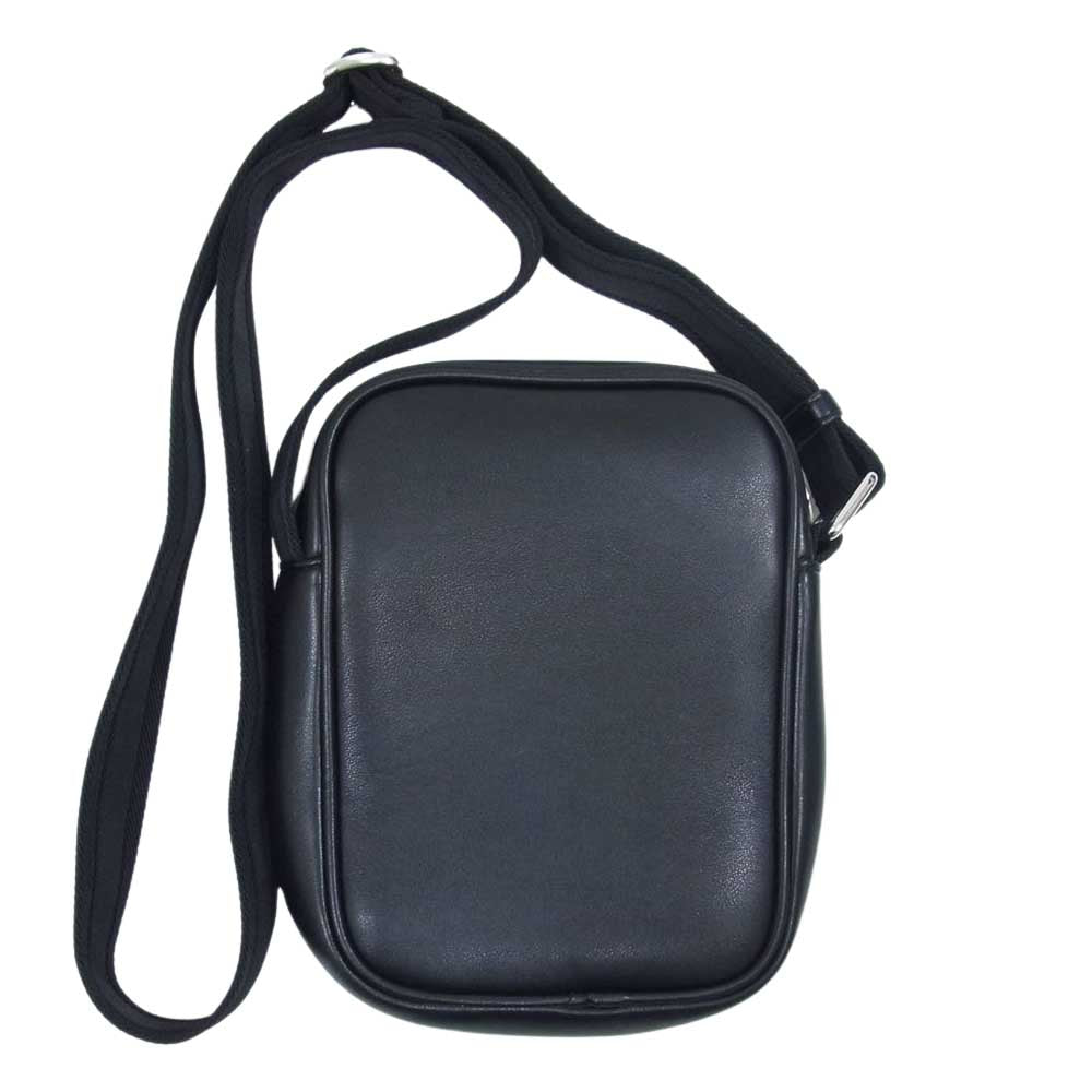 DIESEL ディーゼル メタル オーバルD ロゴ ショルダー バッグ ブラック系【中古】