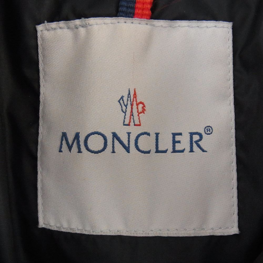 MONCLER モンクレール BAZILLE バジーレ ダウン ジャケット フーディー パーカー ブラック系 3【中古】