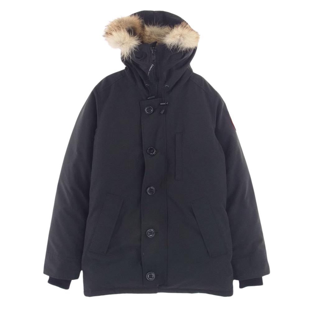 CANADA GOOSE カナダグース 3426MA CHATEAU PARKA シャトー パーカ ダウン ジャケット ブラック系 XS【中古】