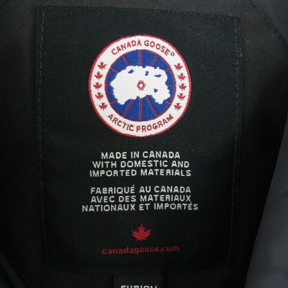 CANADA GOOSE カナダグース 3426MA CHATEAU PARKA シャトー パーカ ダウン ジャケット ブラック系 XS【中古】
