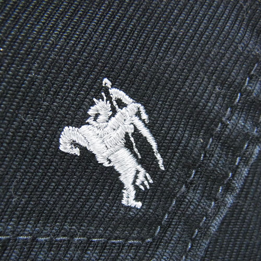 BURBERRY BLACK LABEL バーバリーブラックレーベル BMS23-206-09 スキニー デニム パンツ ブラック系 82【中古】