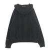 FEAR OF GOD フィアオブゴッド FOG ESSENTIALS エッセンシャルズ フロント ラバー ロゴ フーディー パーカー ブラック系 L【中古】
