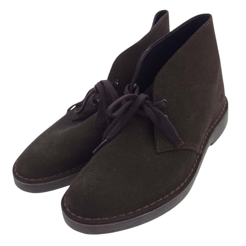 Clarks クラークス 61357739 Desert Boot デザート ブーツ ダークブラウン系 EU41【中古】