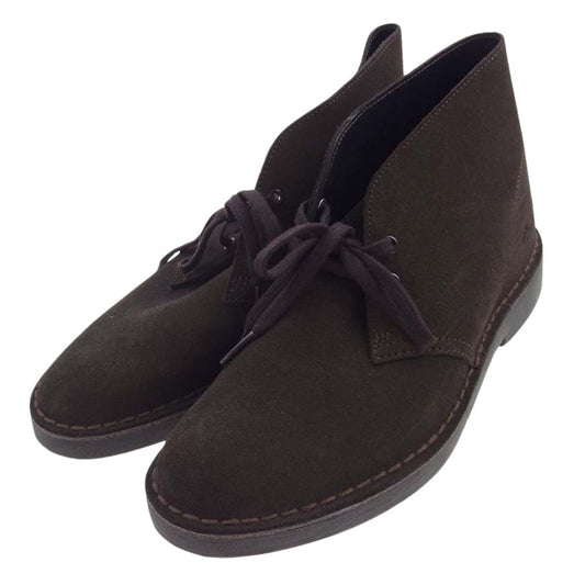 Clarks クラークス 61357739 Desert Boot デザート ブーツ ダークブラウン系 EU41【中古】