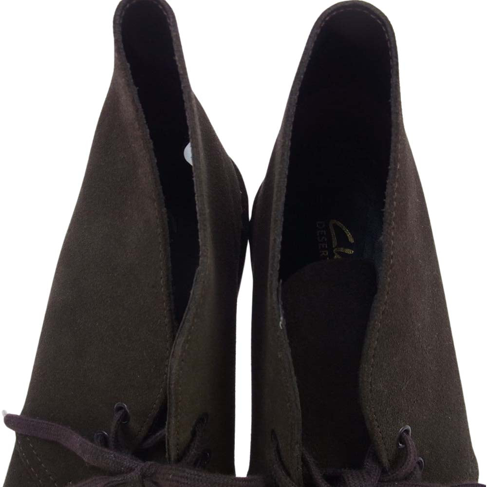 Clarks クラークス 61357739 Desert Boot デザート ブーツ ダークブラウン系 EU41【中古】
