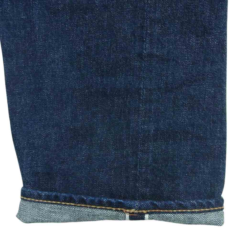 フルカウント Lot 1101 ストレート デニム パンツ ジーンズ コットン 日本製 インディゴブルー系 W30 L34【中古】