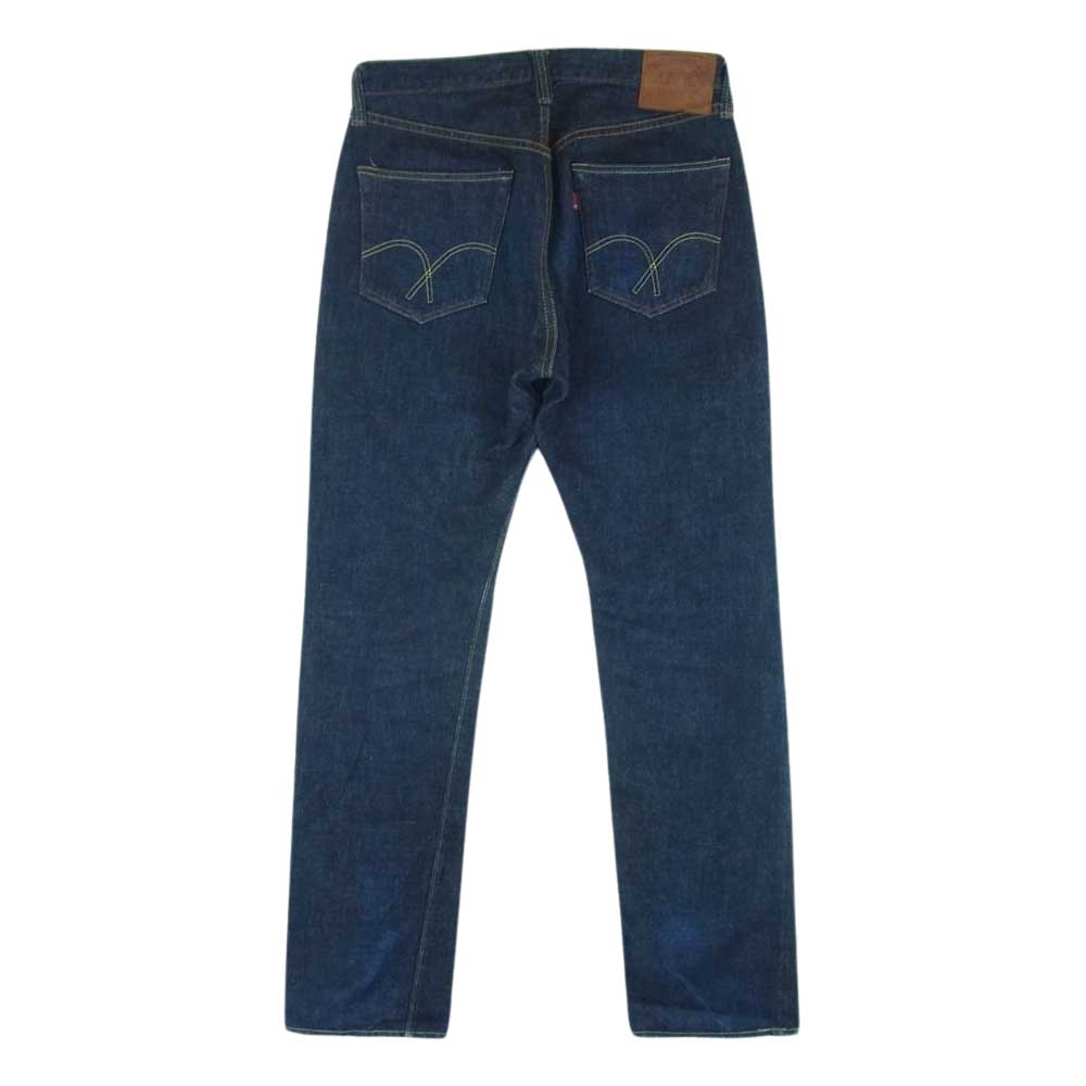 フルカウント Lot 1101 ストレート デニム パンツ ジーンズ コットン 日本製 インディゴブルー系 W30 L34【中古】