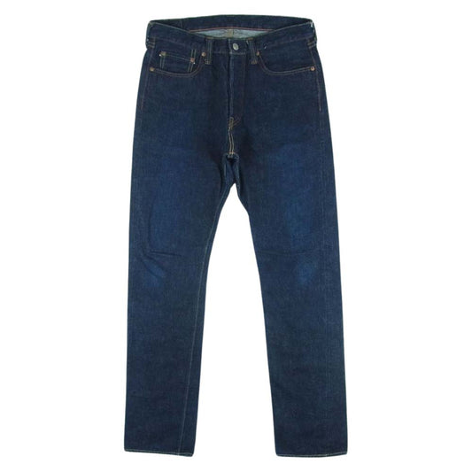 FULLCOUNT フルカウント Lot 1101 ストレート デニム パンツ ジーンズ コットン 日本製 インディゴブルー系 W30 L34【中古】