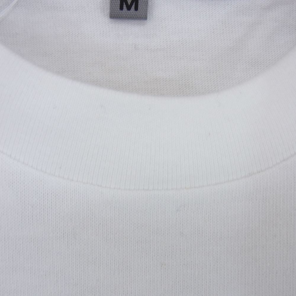 COMME des GARCONS コムデギャルソン AD2016 IQ-T003 GOOD DESIGN SHOP グッドデザインショップ別注 クルーネック ロゴプリント 半袖 Tシャツ ホワイト系 M【中古】