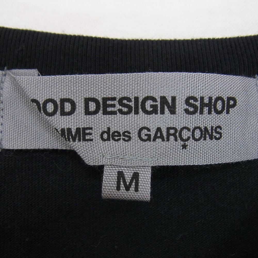 COMME des GARCONS コムデギャルソン AD2016 IR-T001 GOOD DESIGN SHOP グッドデザインショップ別注 クルーネック CDG アームロゴプリント 半袖 Tシャツ ブラック系 M【中古】