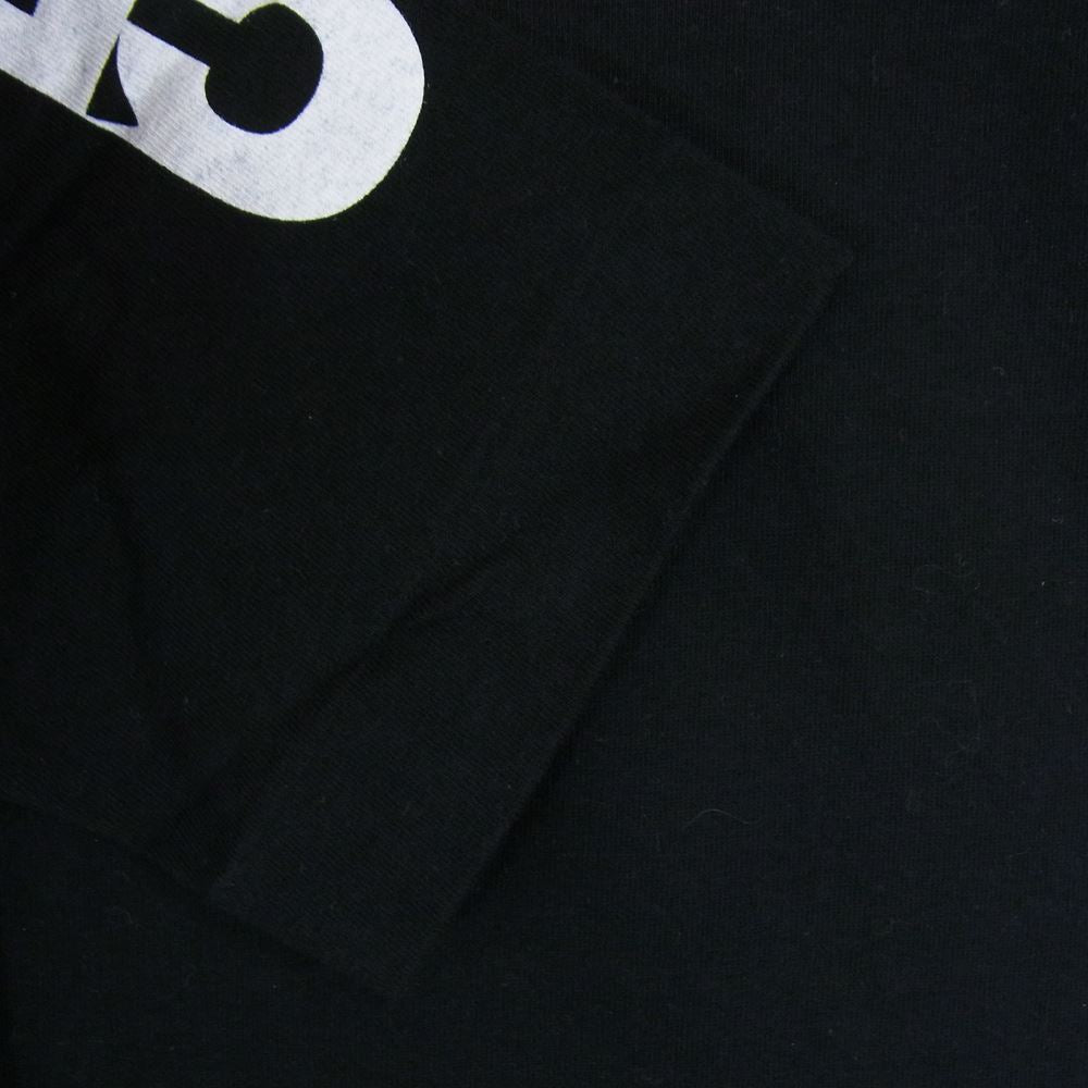 COMME des GARCONS コムデギャルソン AD2016 IR-T001 GOOD DESIGN SHOP グッドデザインショップ別注 クルーネック CDG アームロゴプリント 半袖 Tシャツ ブラック系 M【中古】