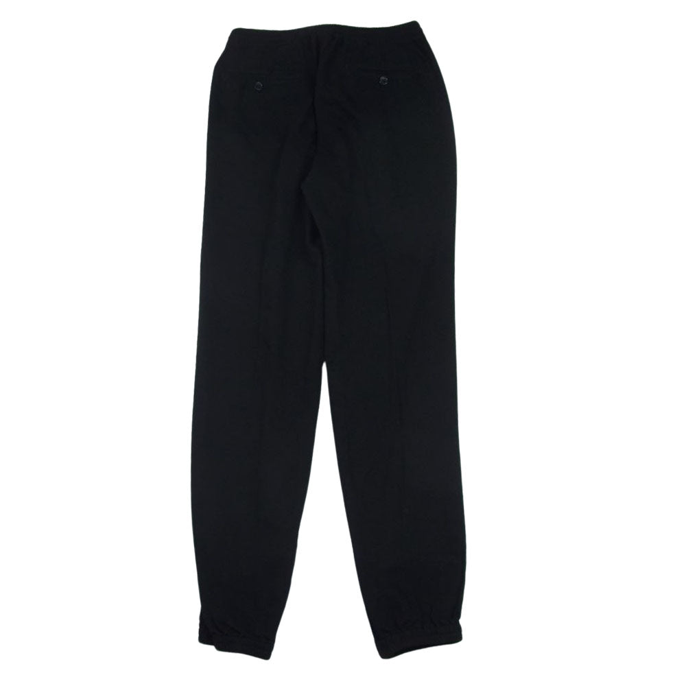 MINEDENIM マインデニム 2204-7001-99-012 C . Wool Denim Hem Zip Easy PS ウール混 デニム ヘム 裾ジップ イージー ジョガーパンツ ブラック系 S【中古】